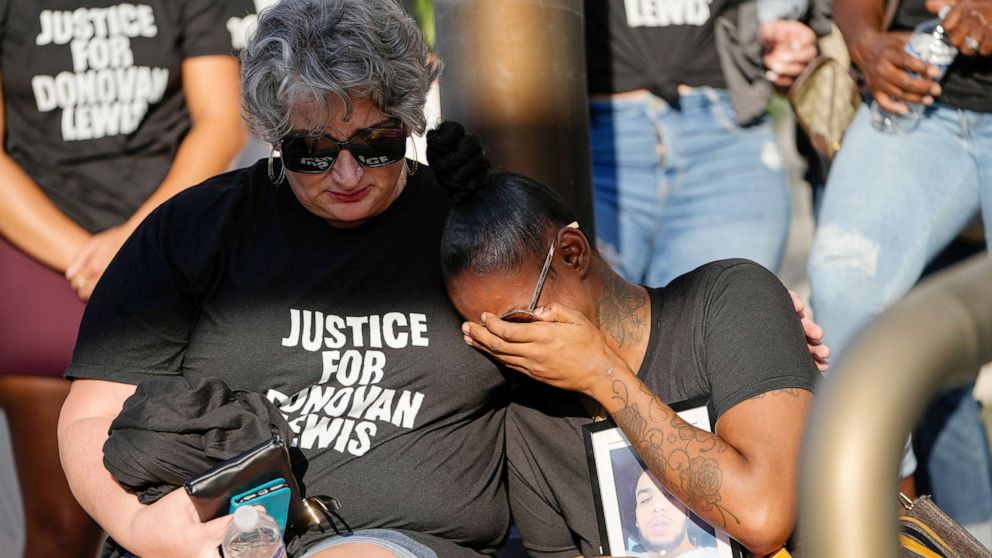 Mother of Donovan Lewis killed by police speaks out after son’s death