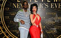 Offset Gifts Cardi B With Three Icy Chains & Bouquets of Flowers for Mother’s Day