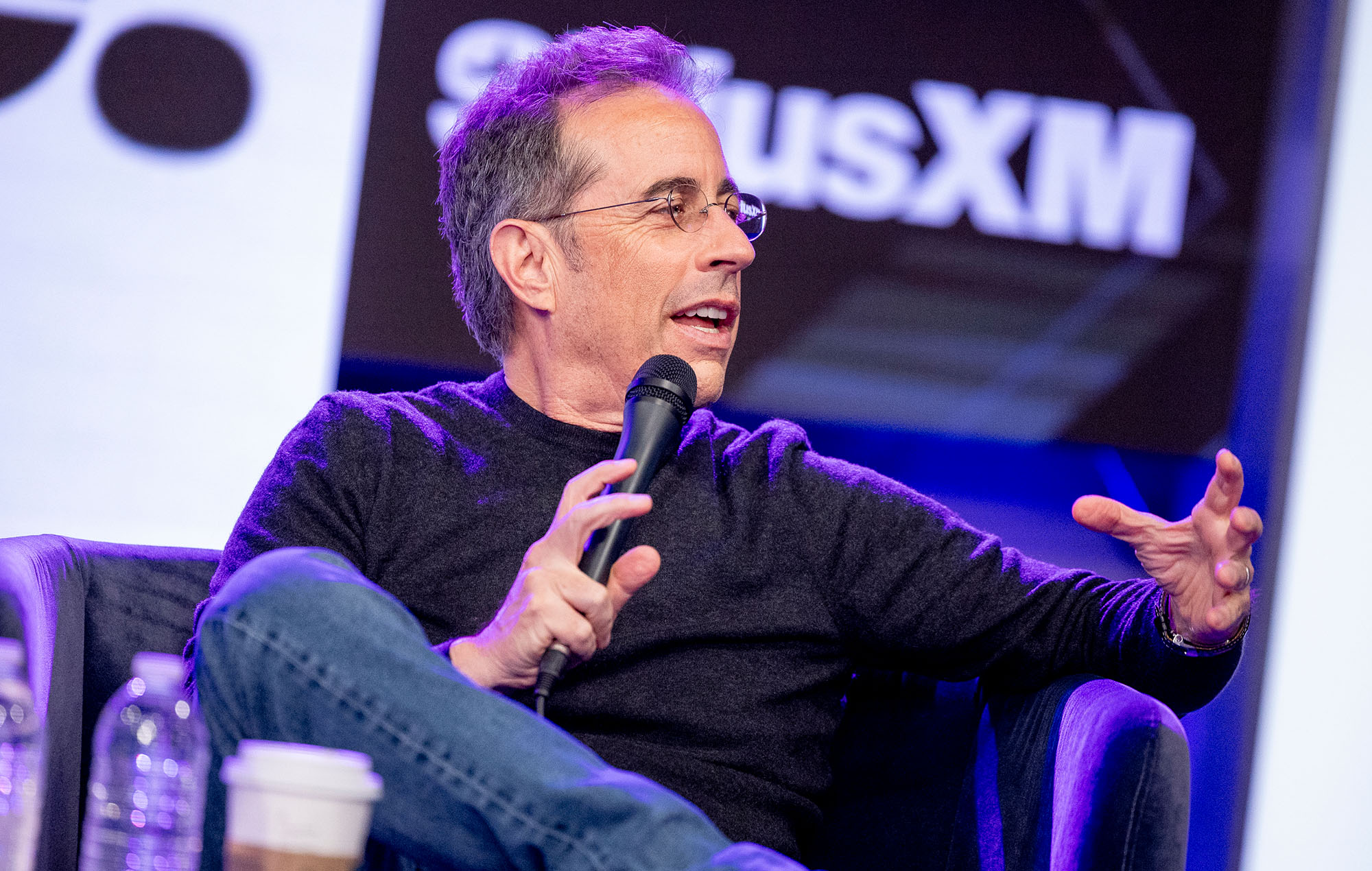 Jerry Seinfeld heckled by pro-Palestine supporters at stand-up gig