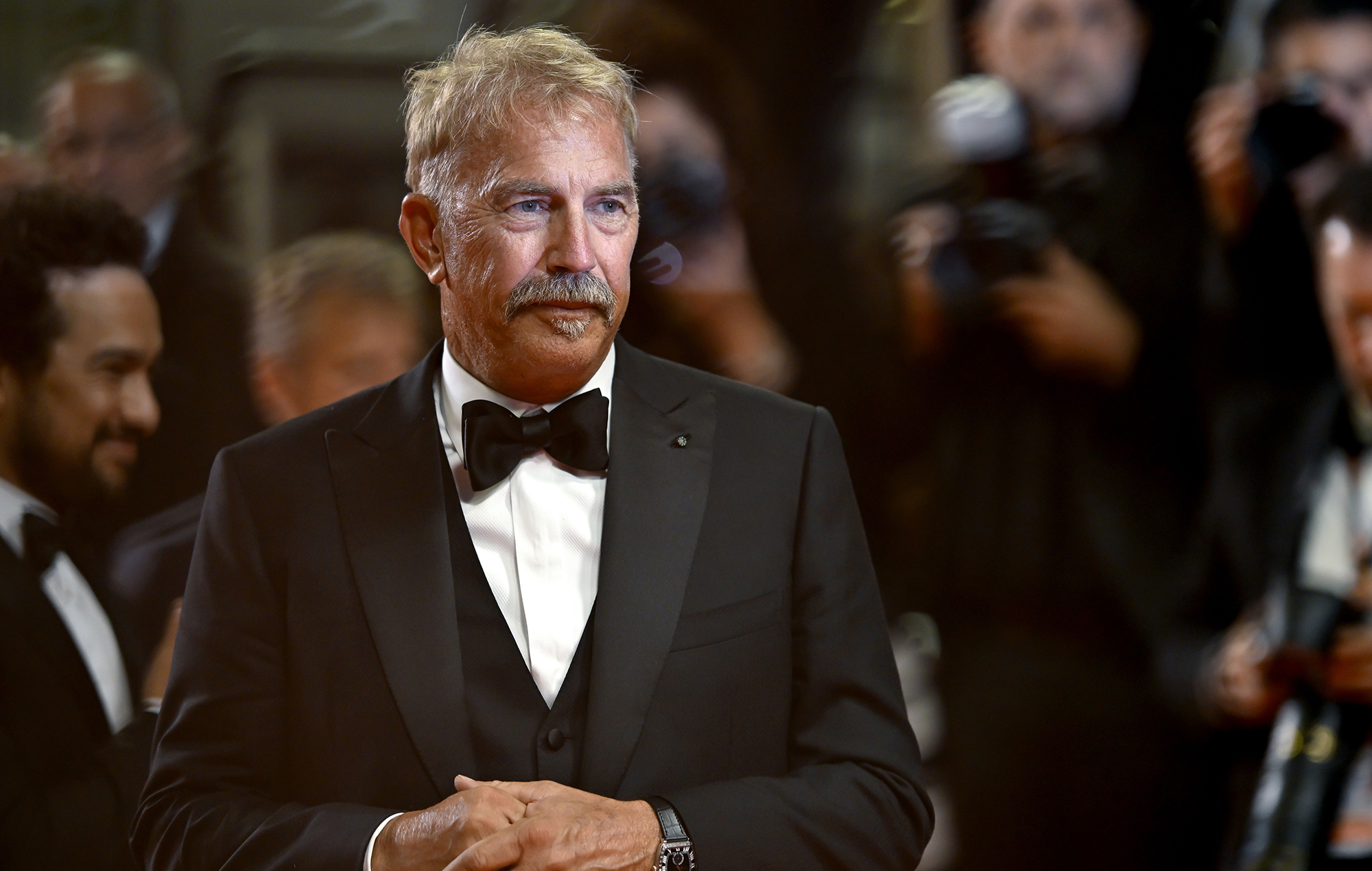 Kevin Costner in tears during Cannes standing ovation for passion project ‘Horizon’