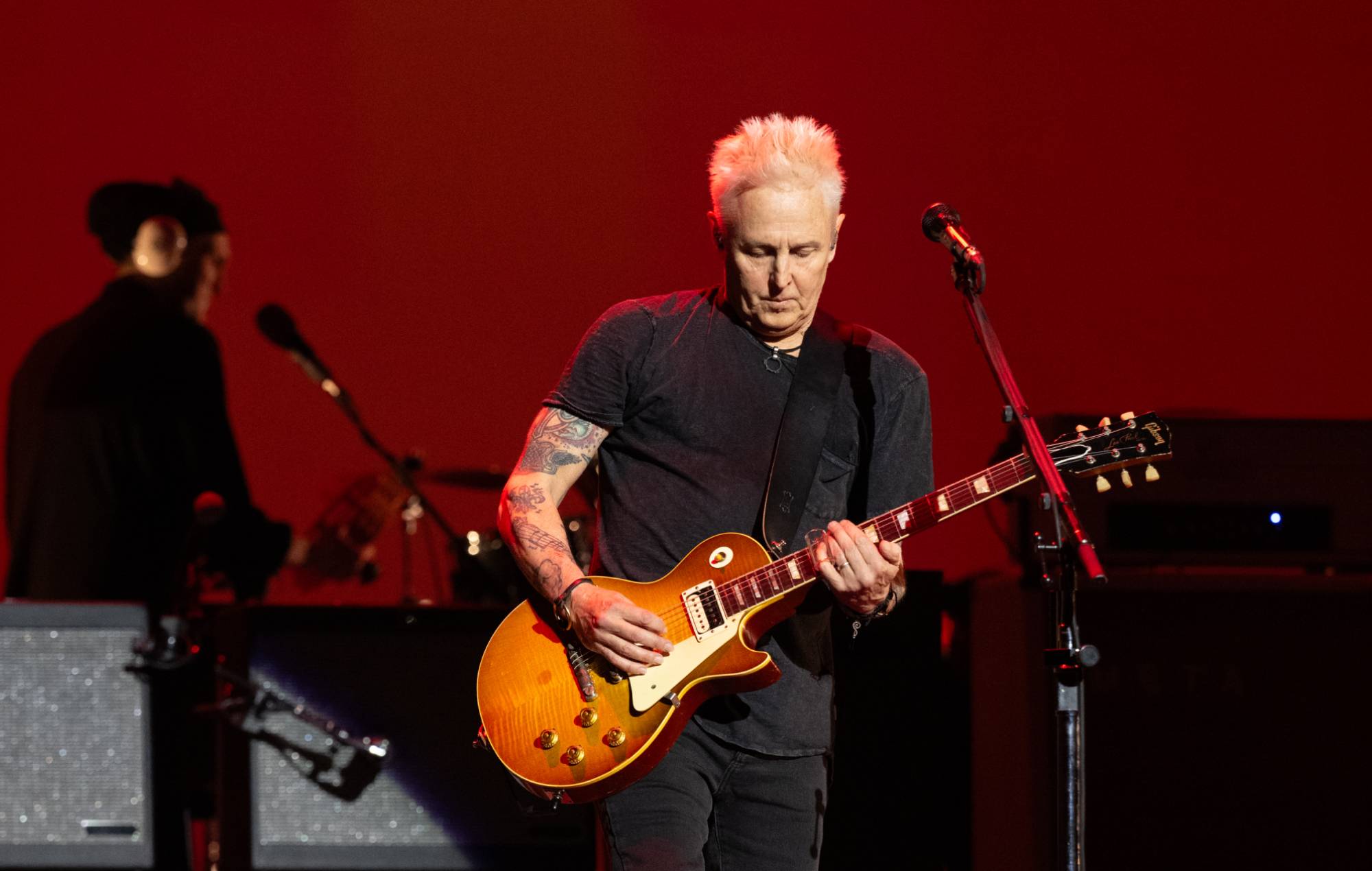 Watch Pearl Jam’s Mike McCready fall from stage but continue to play guitar solo