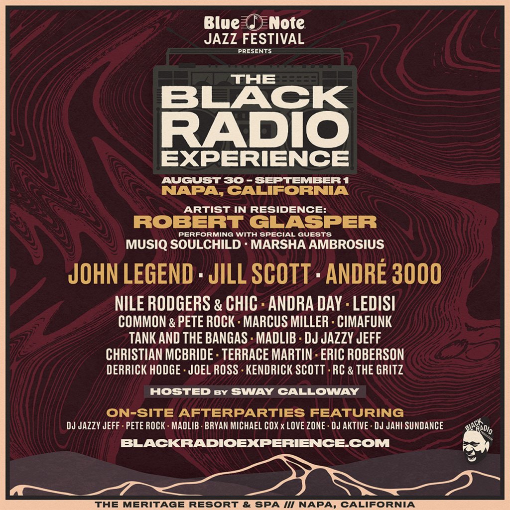 John Legend, Jill Scott & More Set for Blue Note Jazz Festival Presents: The Black Radio Experience