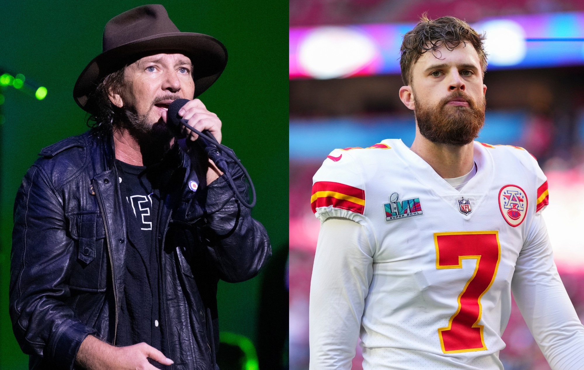 Pearl Jam’s Eddie Vedder slams Harrison Butker’s controversial commencement speech