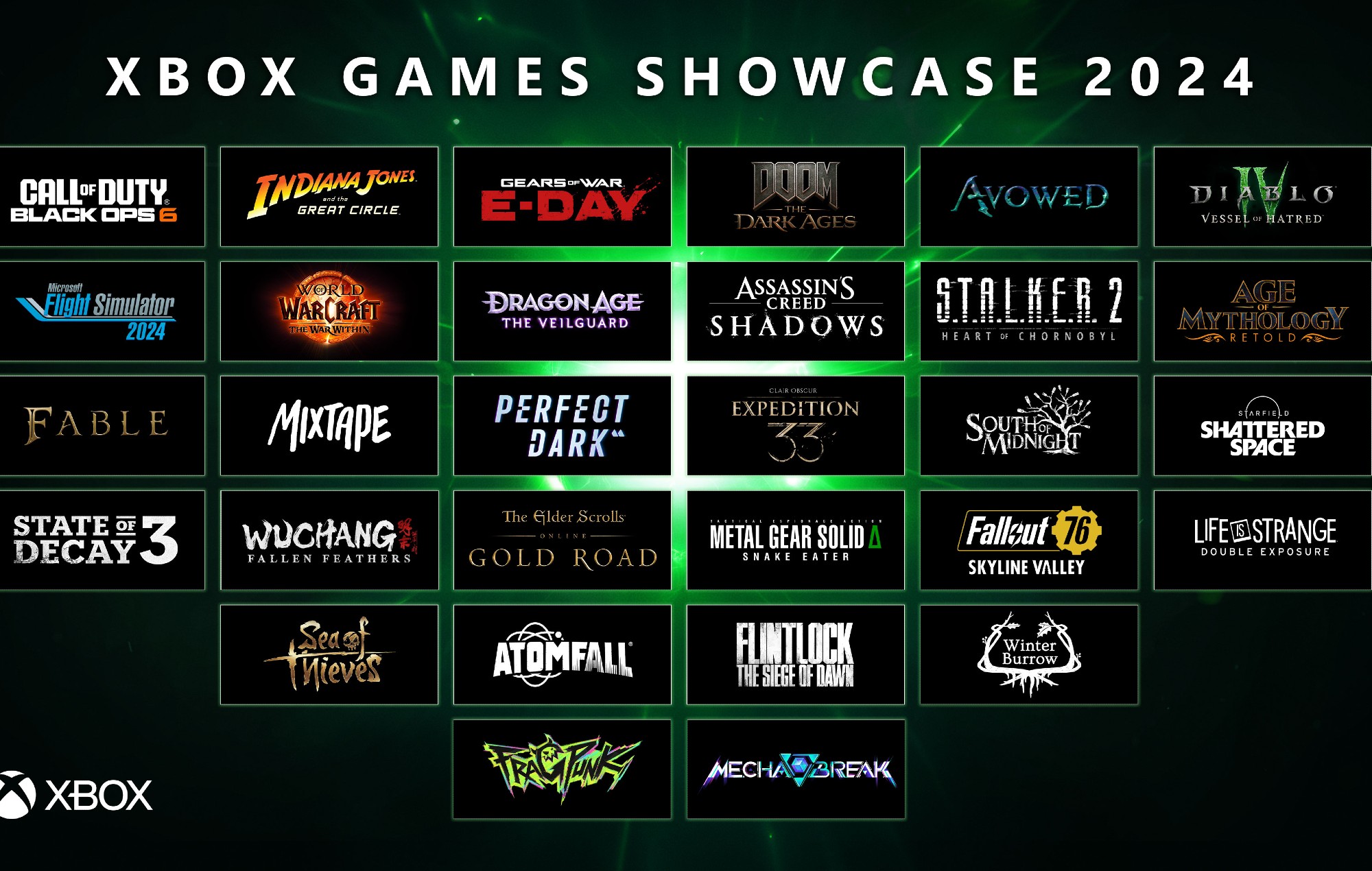 Everything announced at the Xbox Games Showcase