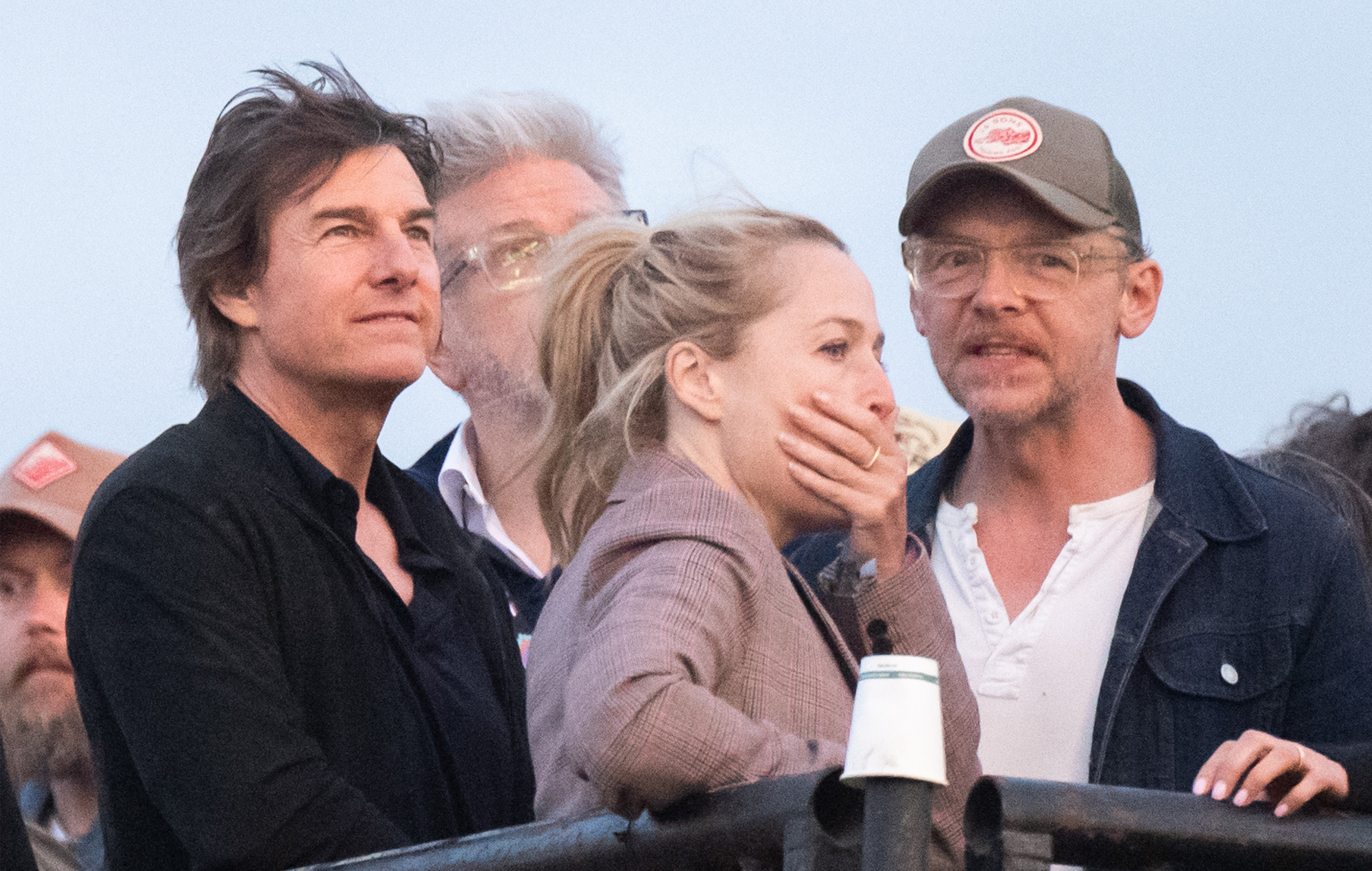 Glastonbury 2024: Tom Cruise and Simon Pegg join crowd singalong of Oasis’ ‘Don’t Look Back In Anger’ before Coldplay set