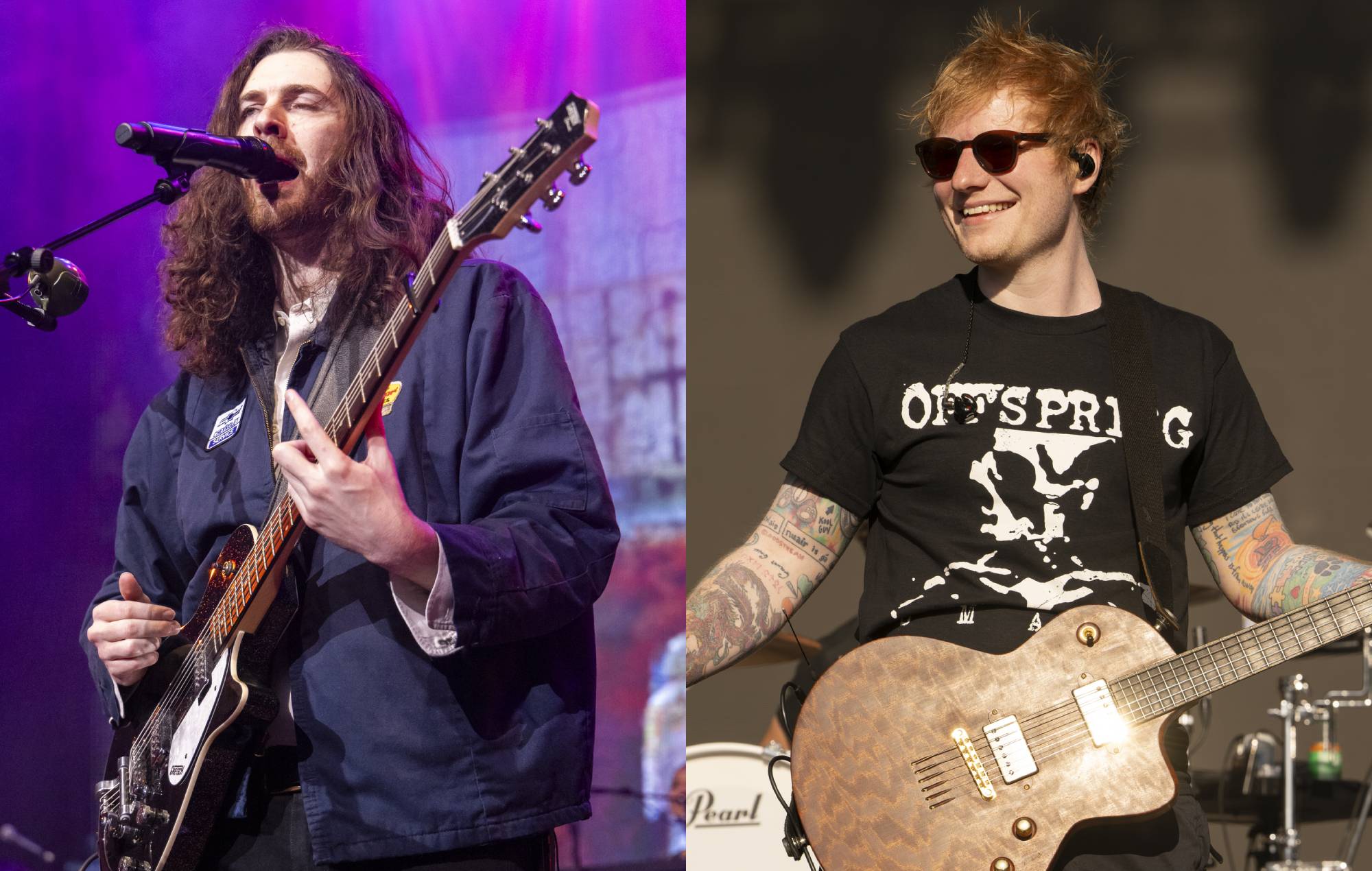 Watch Hozier perform ‘Work Song’ with Ed Sheeran at PinkPop 2024