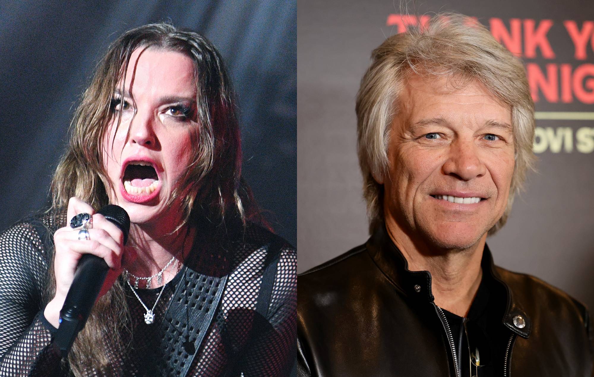 Watch Lzzy Hale play final show fronting Skid Row – as Bon Jovi encourages her to stay with band