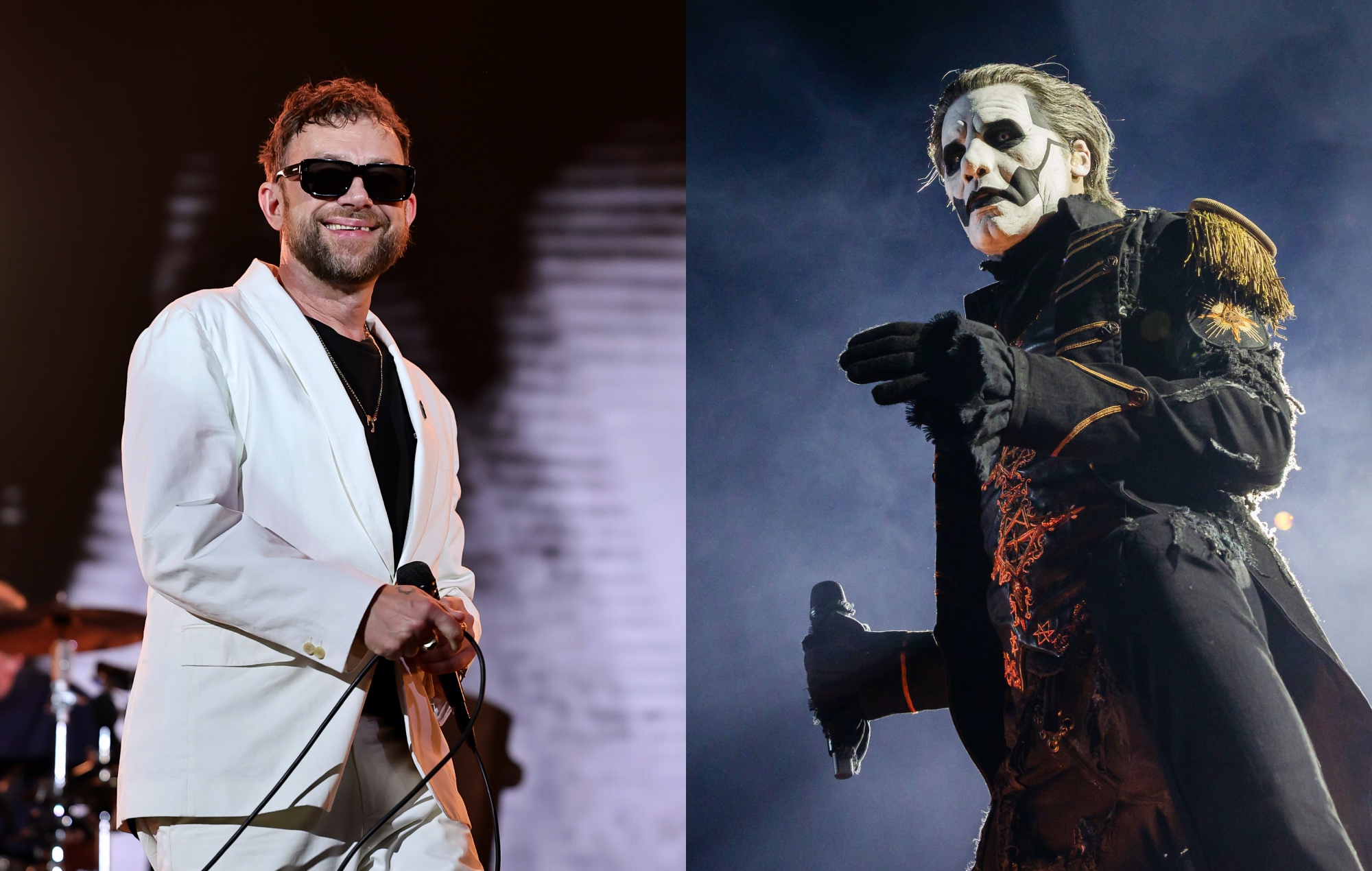 The battle for this week’s Number One is between live albums from Blur and Ghost