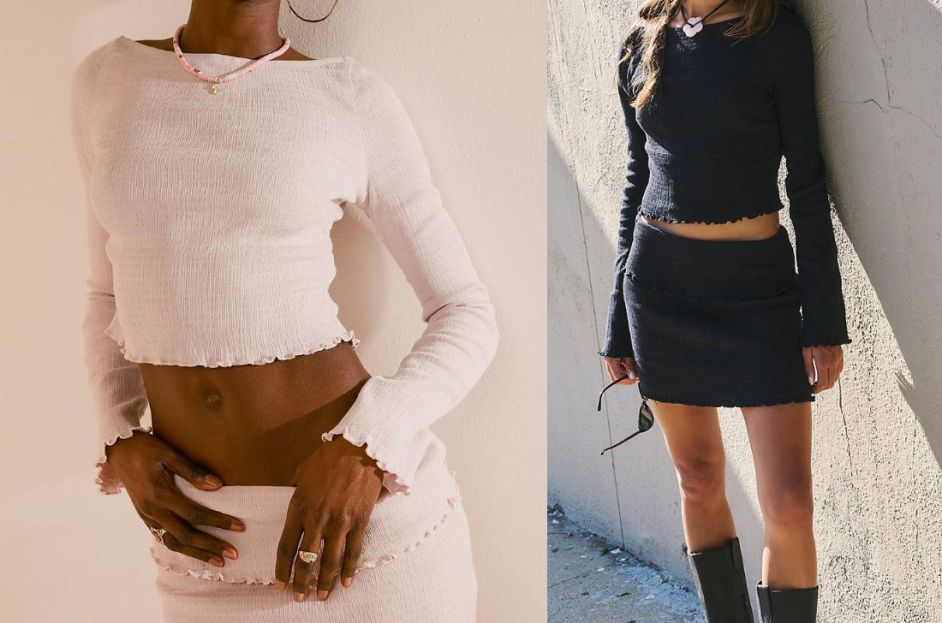 Free People Drops Additional 25% Off Sale Section, Including a Cozy Top & Skirt Set for Just $30