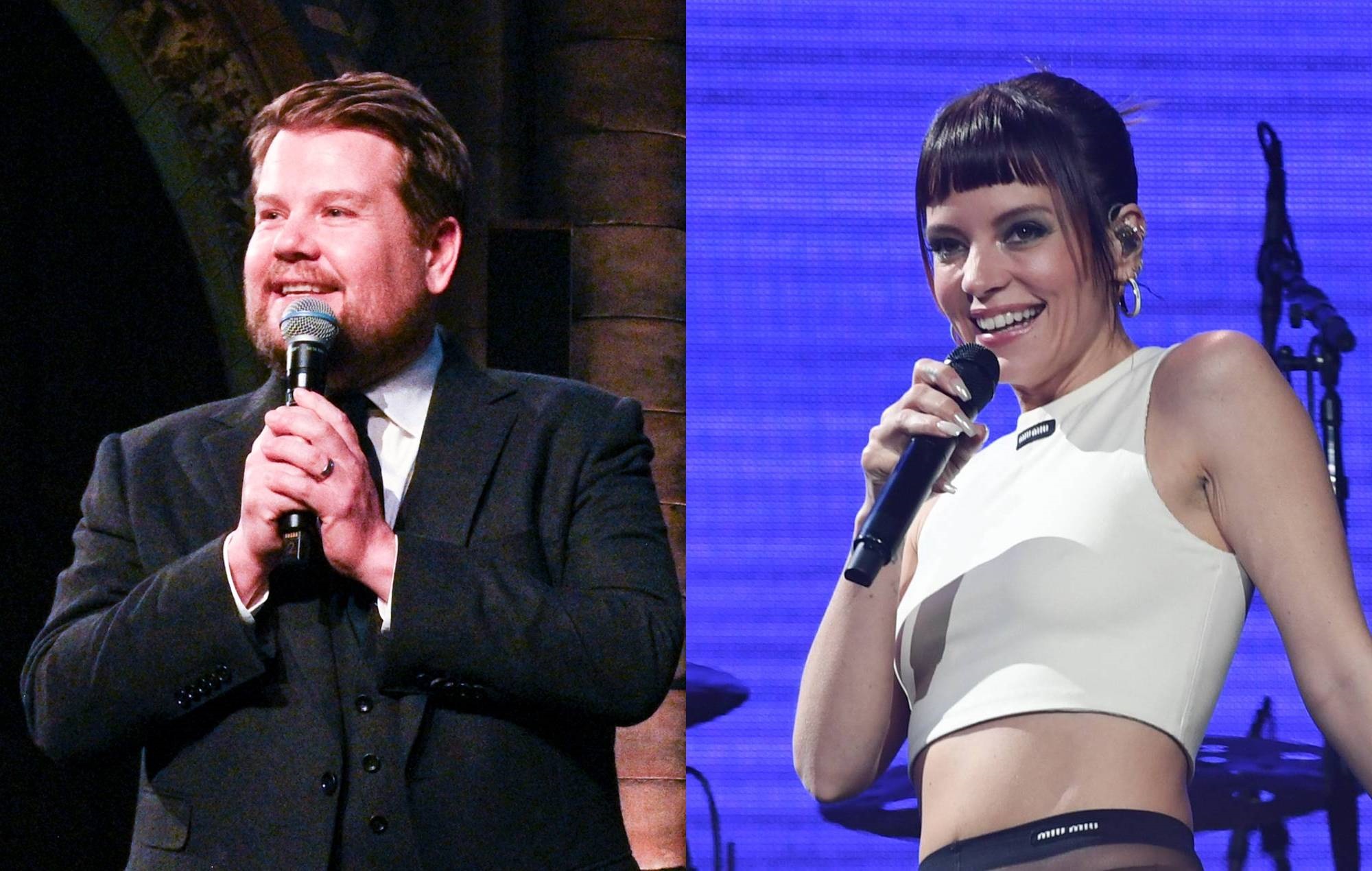 James Corden reportedly responds to Lily Allen’s “beg friend” comments