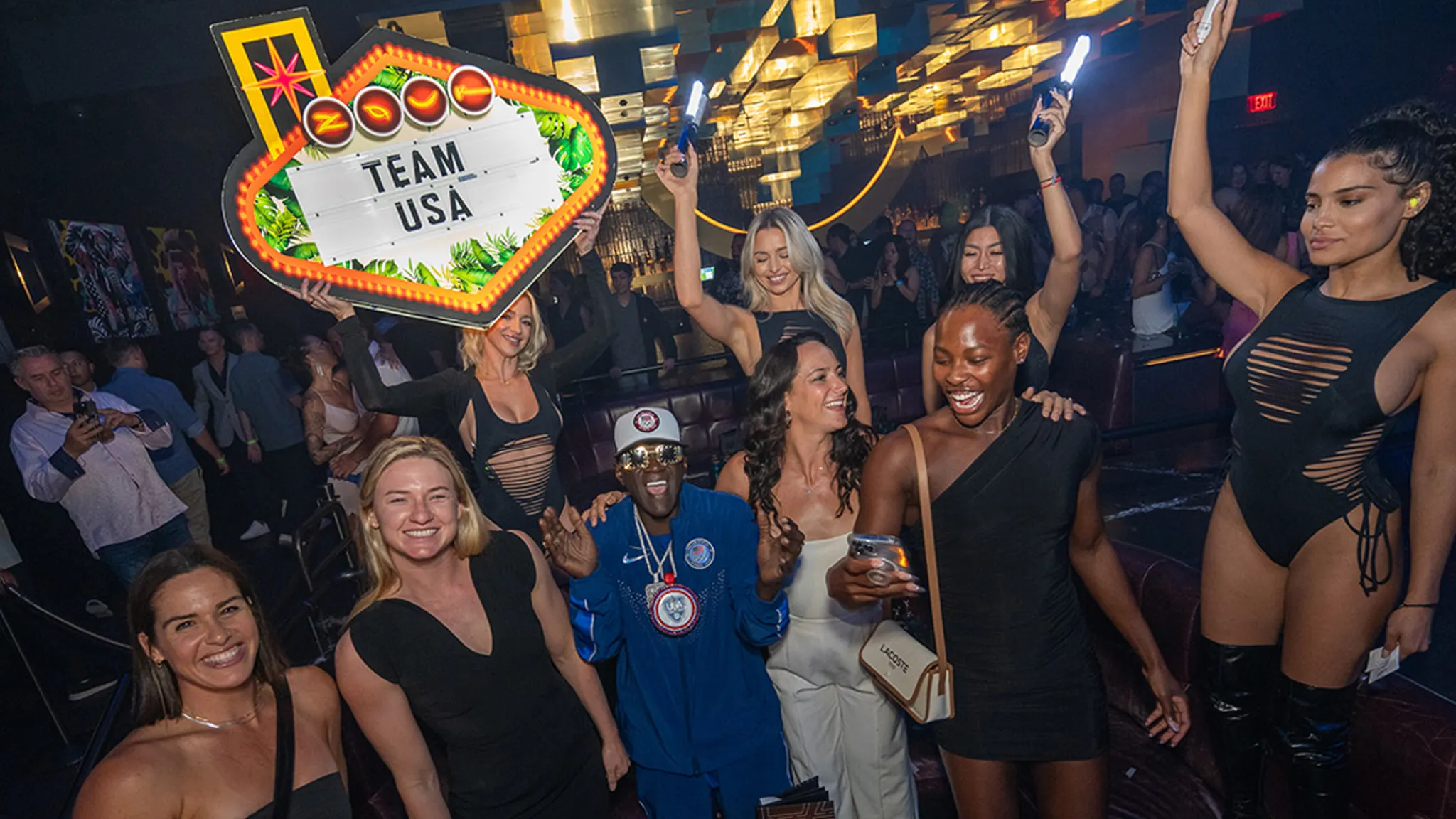 Flavor Flav and Team USA Turn Up in Vegas