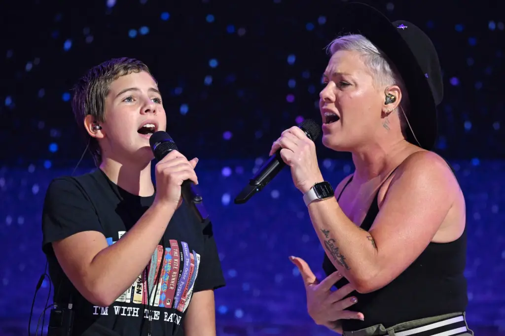 Pink and Her Daughter Steal the Show at DNC 2024