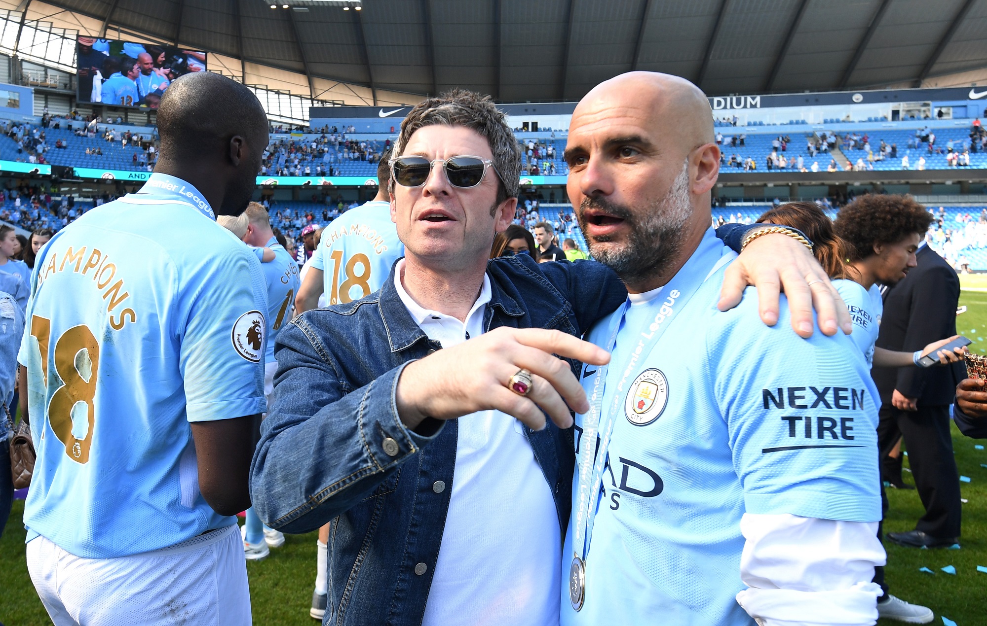 Noel Gallagher shares new Manchester City clothing range inspired by Oasis’ ‘Definitely Maybe’