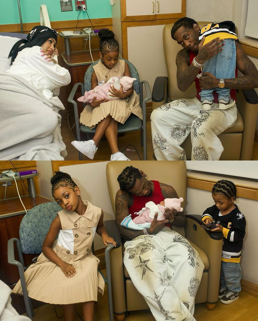 Cardi B & Offset Welcome Baby Girl: Sweet Family Pics Light Up Social Media!