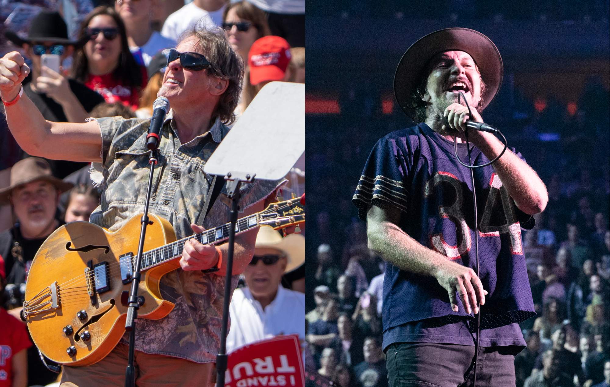 Ted Nugent responds to Pearl Jam’s anti-gun cover of ‘Stranglehold’: “You fight to disarm helpless innocent citizens”