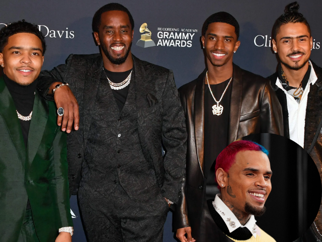 Drama Alert: Diddy’s Sons and Ray J Clash—Chris Brown Steps In!