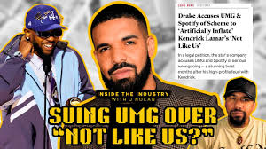 Drake Accuses UMG & Spotify of Inflating ‘Not Like Us’ | Billboard News